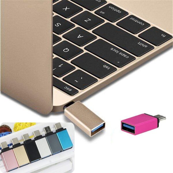 Premium USB 3.1 Type-C to USB 3.0 Adapter – OTG Data Connector & Fast Charging - Image 4