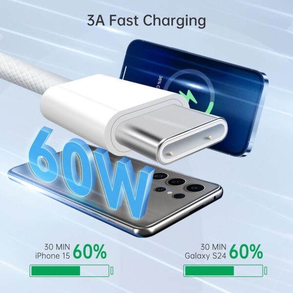 Super Fast USB-C Charging Cable for Samsung Galaxy - Image 7