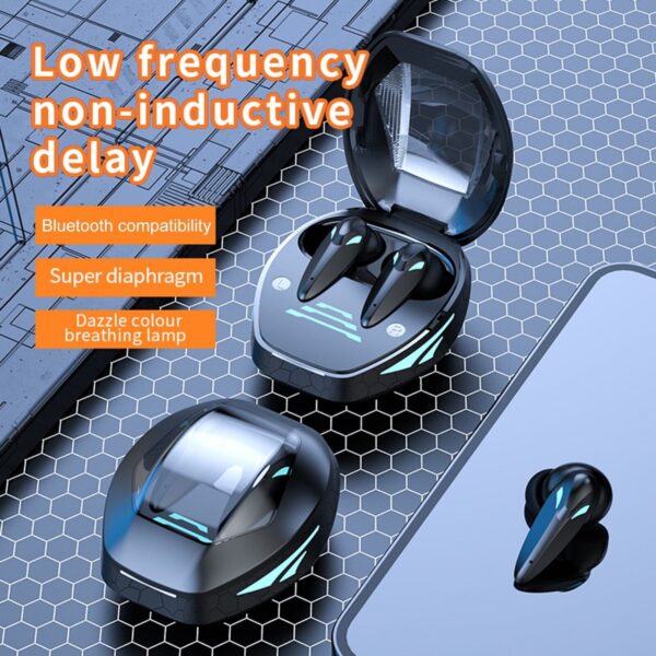 Bluetooth Wireless Headset TG09 – HiFi Stereo Earbuds with Noise Reduction & Low Latency - Image 7