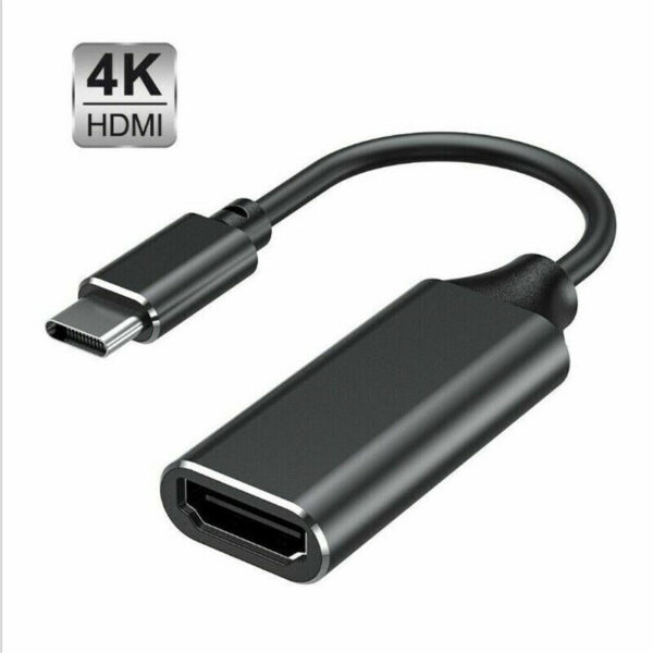 USB-C to HDMI Adapter – 4K UHD Video & Audio Converter