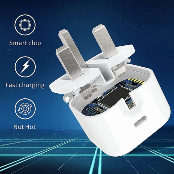 18W FAST PLUG For Apple A1696 USB-C TYPE - Image 6