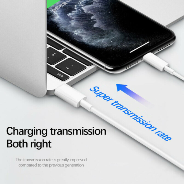 USB-C to USB-C Fast Charging Cable – Heavy Duty, High-Speed Data Sync for iPhone 15 Series - Image 5