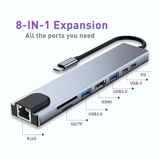 8-in-1-usb-c-hub-adapter-sellertree-uk