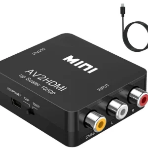 AV to HDMI 1080P RCA CVBS video audio converter