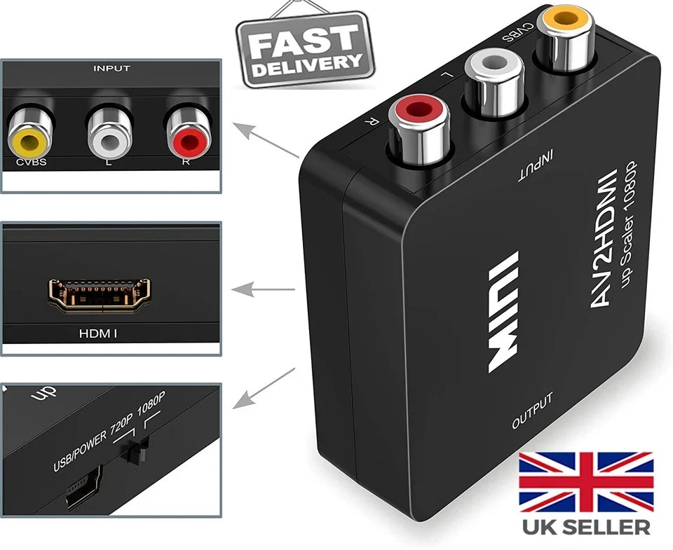 AV to Hdmi vedio adapter