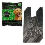 Doggy Poo Bags being tied securely after collecting pet waste-sellertree-uk