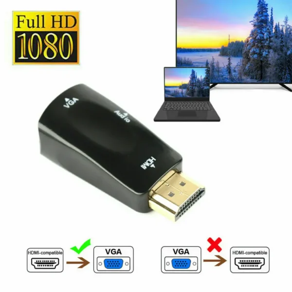HDMI VGA converter small size