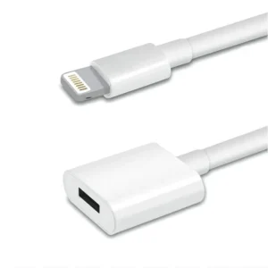 Lightning Extension Cable connecting an iPhone to a distant charger-sellertree