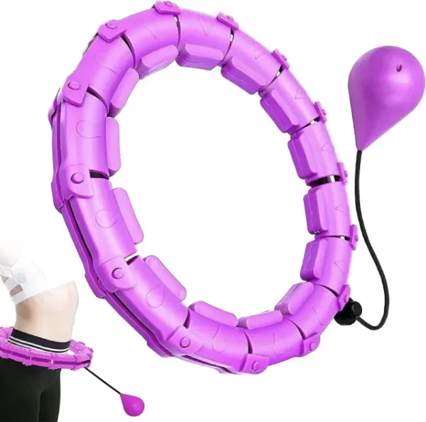 Waist slimming hula hoop