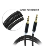 Wired headphones audio cable for phones and laptops