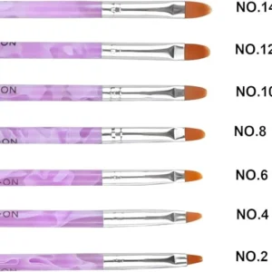 brush set for nails
