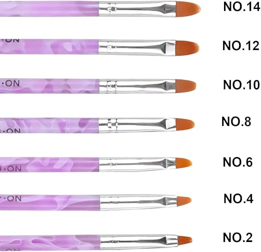 brush set for nails