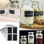 chalkboard stickers for jars