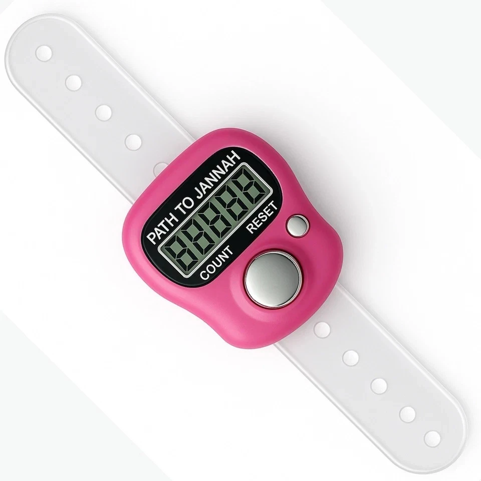 digital finger counter pink