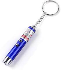 mini laser in blue color