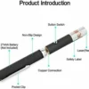 specification of laser pointer