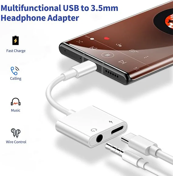 usb c to 3.5mm adapter
