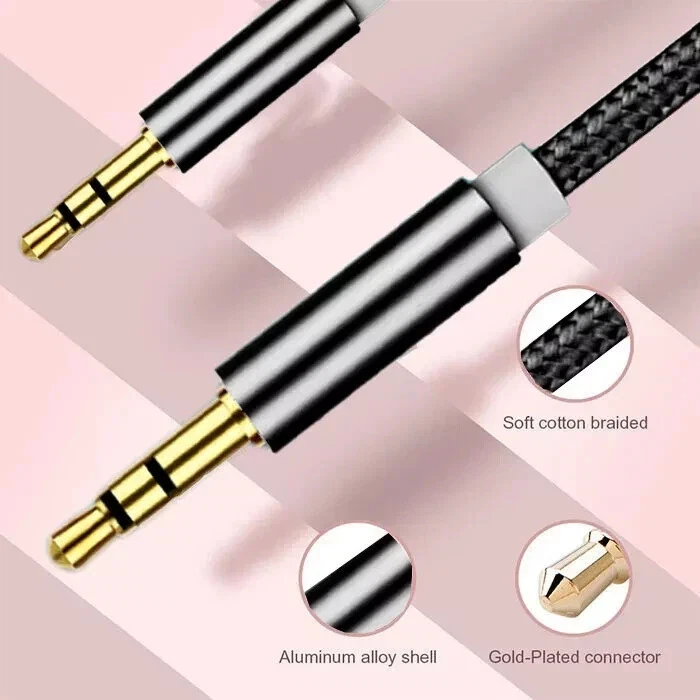 weird headphones cable in black color