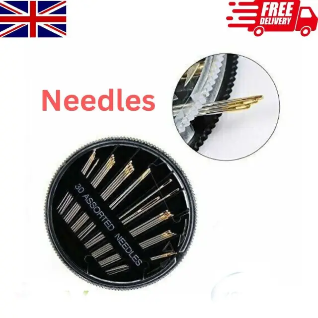 30-piece-easy-thread-needles-sellertree-uk