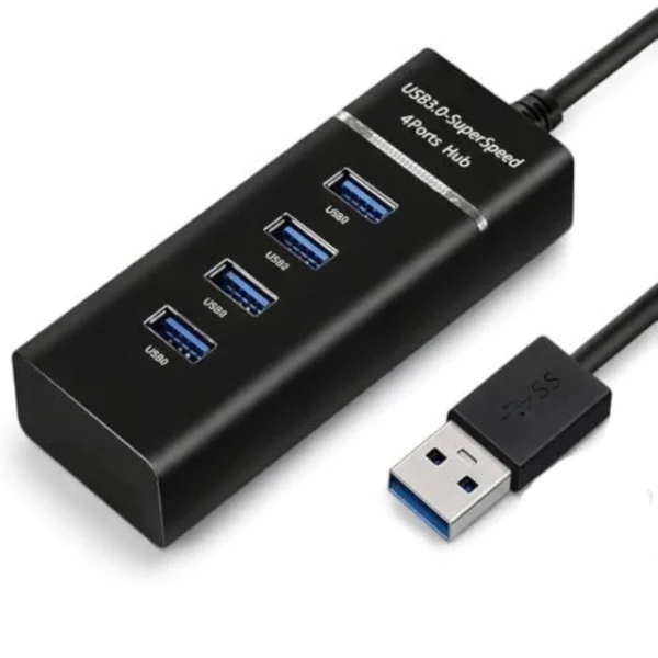 4-port-usb-hub-black-sellertree-uk