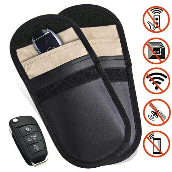 Car Key RFID Signal Blocking Pouch