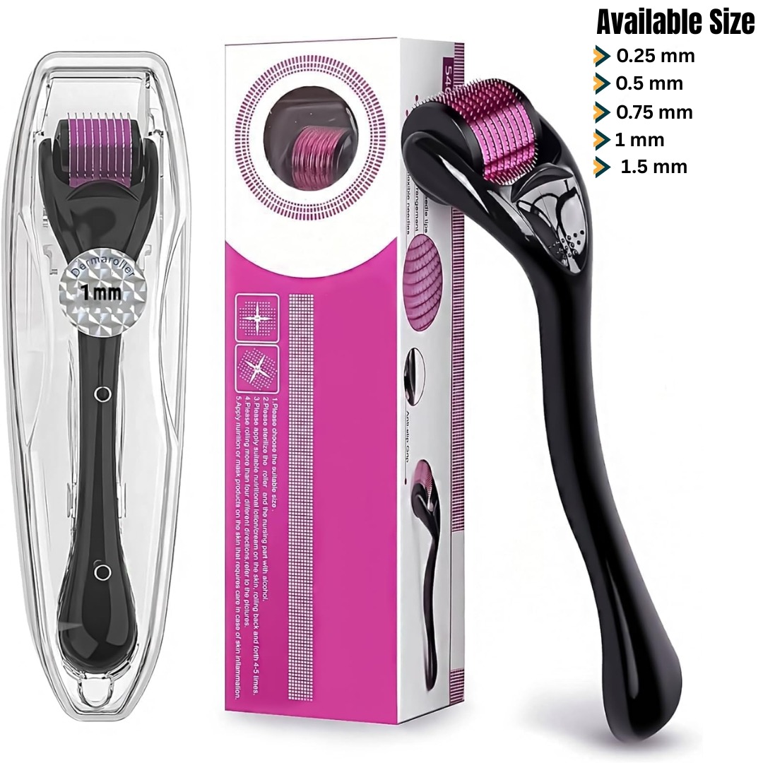 Derma roller for hair growth