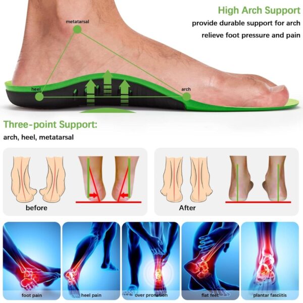 Eva orthopedic shoe insoles (1)