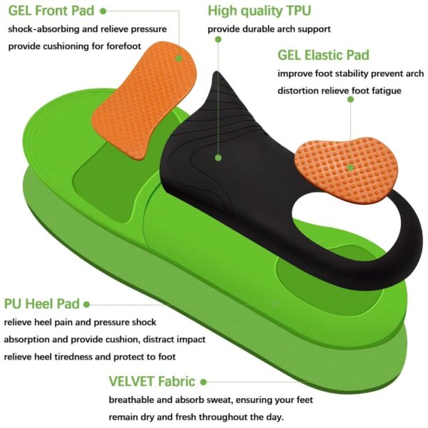 Eva orthopedic shoe insoles (3)