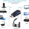 HDMI to VGA audio adapter 3.5mm