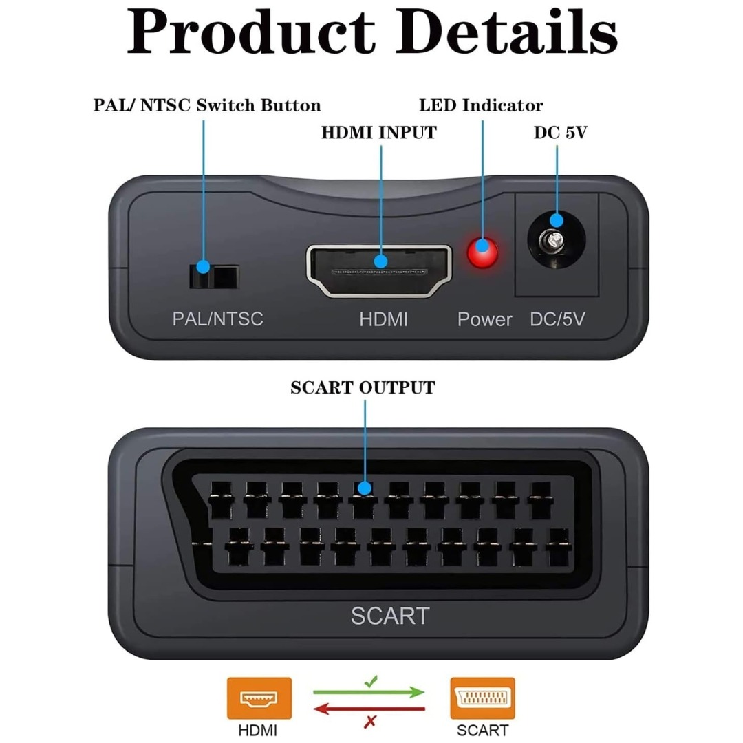 Hdmi to Scart Adapter (2)