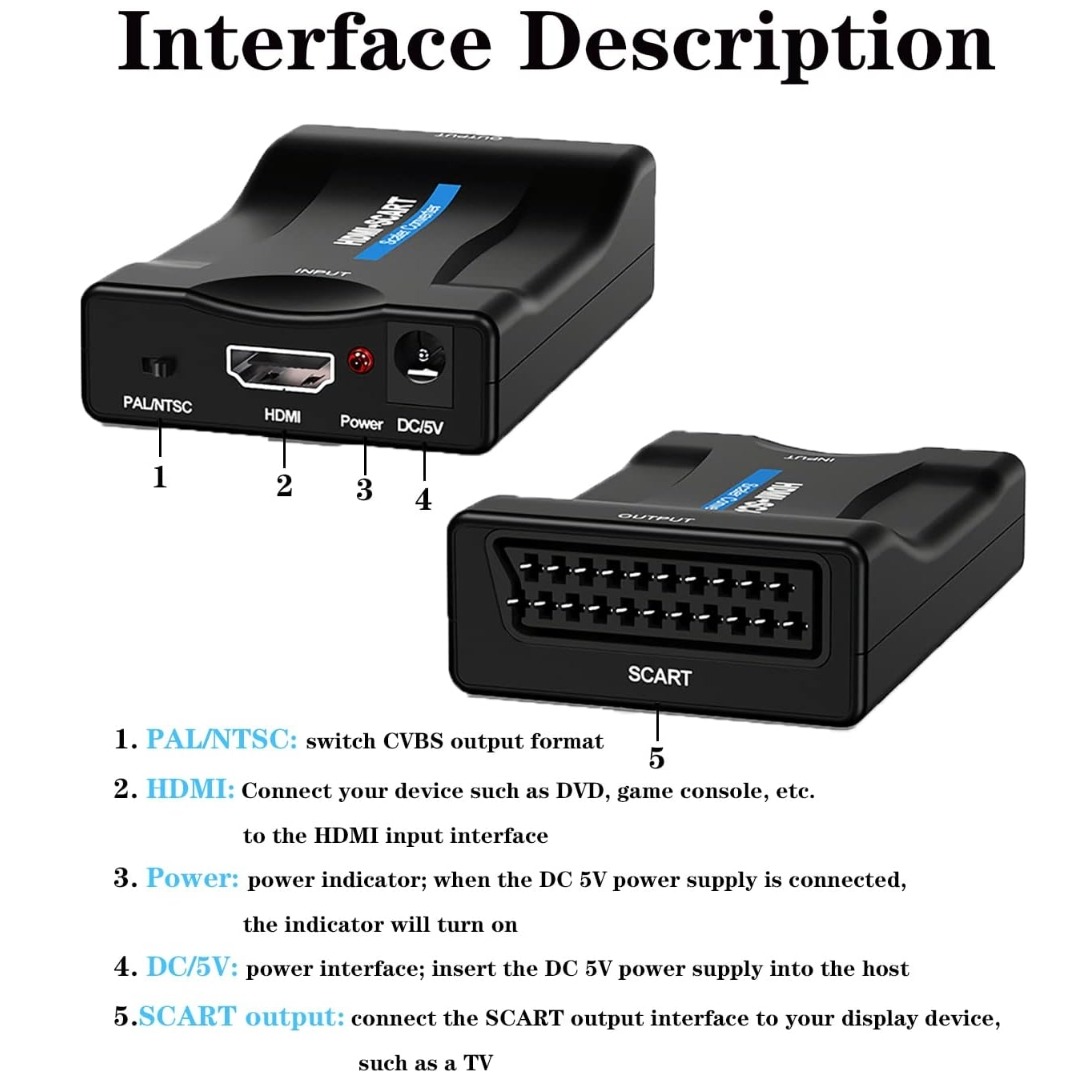 Hdmi to Scart Adapter (4)