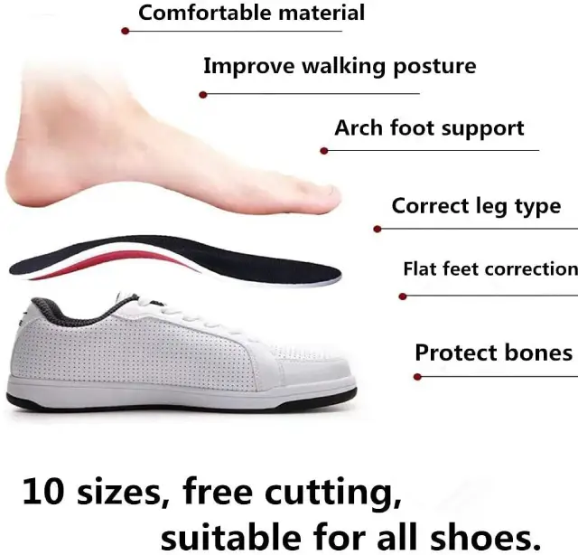 Insoles for flat feet UK