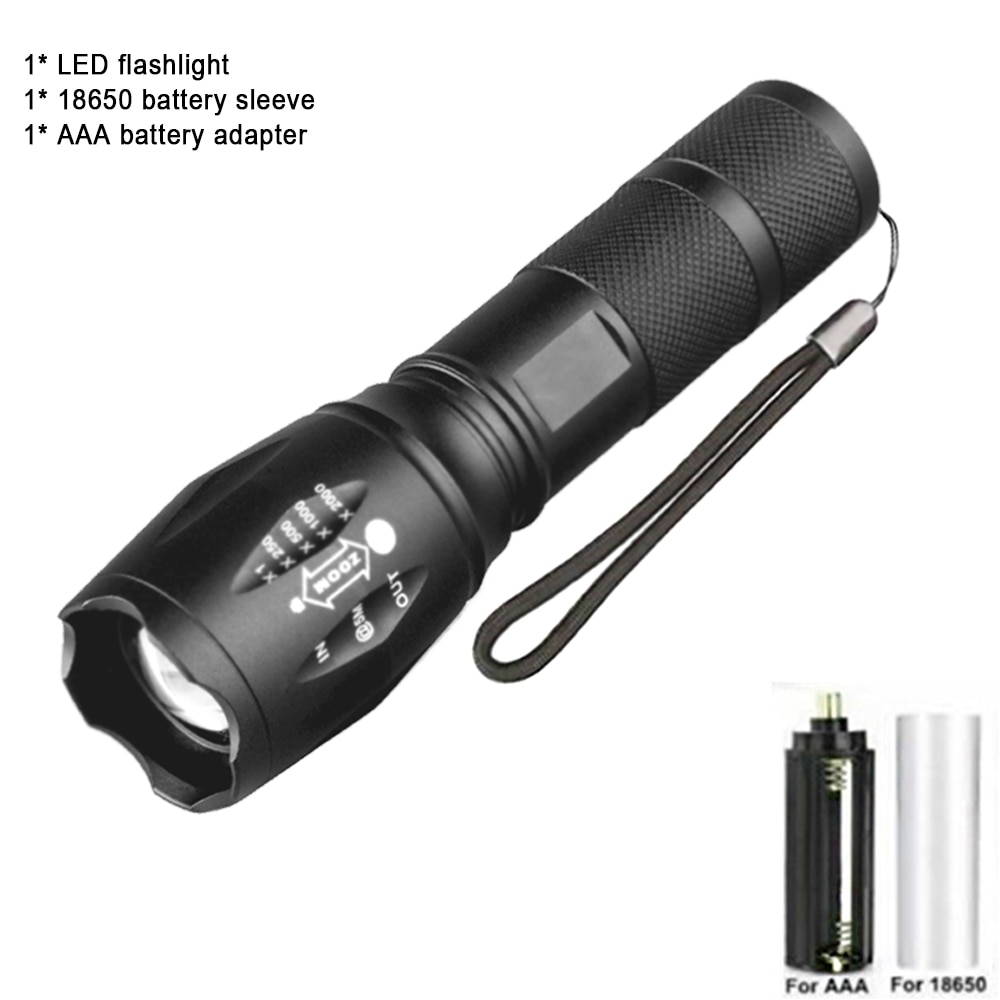 LED Tactical Flashlight best torch