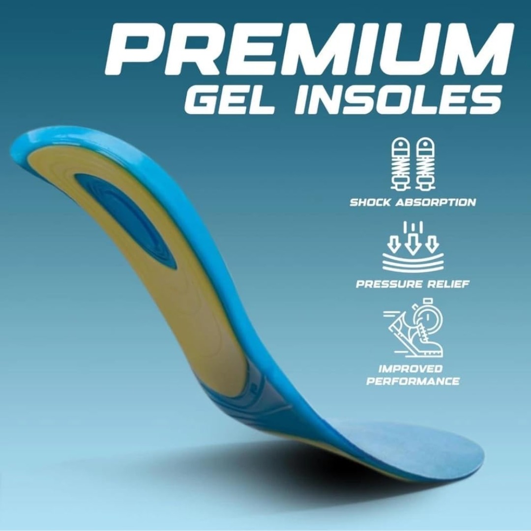 Premium gel insoles