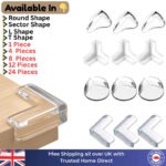 Rubber furniture corner guard