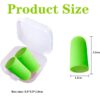 Soft foam earplugs (2)
