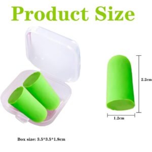 Soft foam earplugs (2)