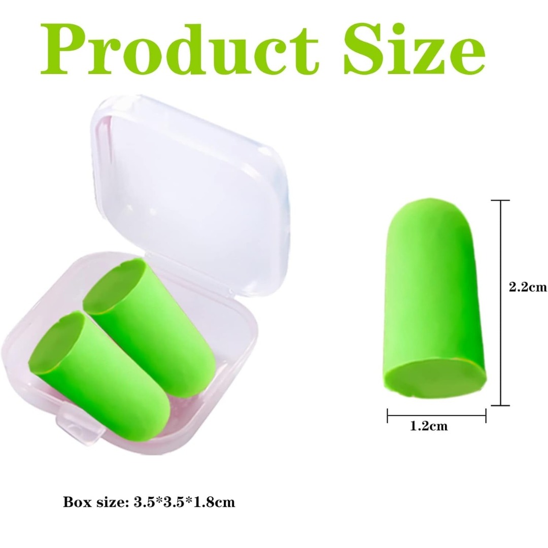 Soft foam earplugs (2)