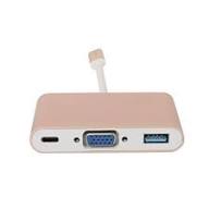 USB-C HDMI Multiport Adapter in golden color