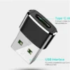 USB C adapter for car USB port UK