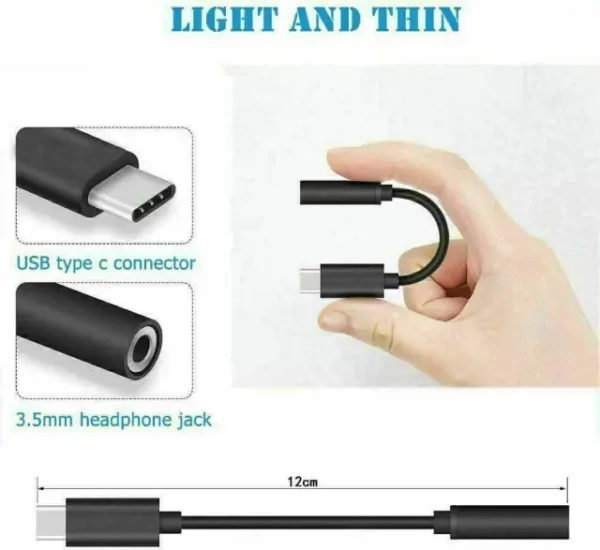USB C adapter for headphones UK