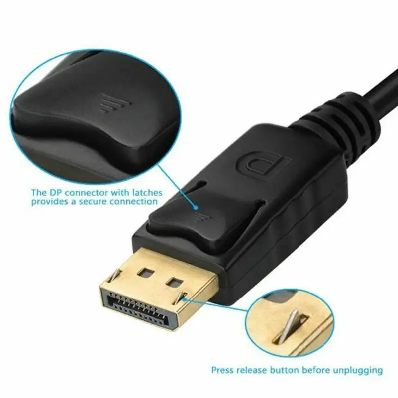 VGA adapter cable for connecting laptops