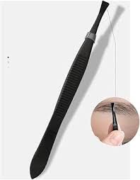 best seller in UK with best quality Black Stainless Steel Tweezers