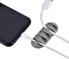 cable holder clip in grey color