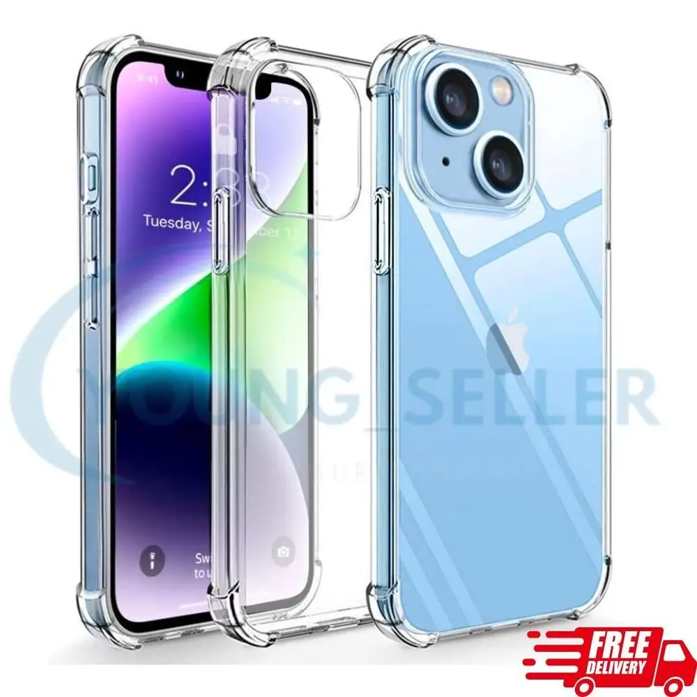clear shockproof tpu case for iphone 12 mini