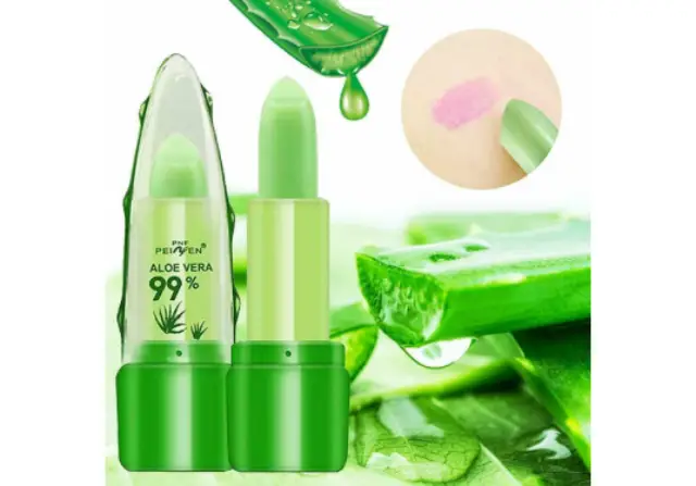 colour changing lip balm aloe vera