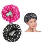 double layerwaterproof shower cap