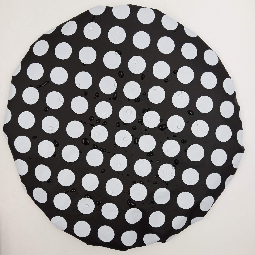 double layerwaterproof shower cap (3)