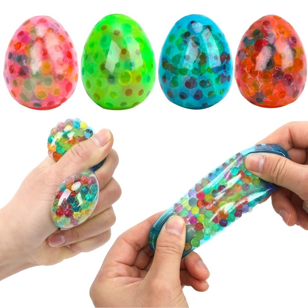 egg shape stress balls