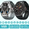 grey fitness smartwatch